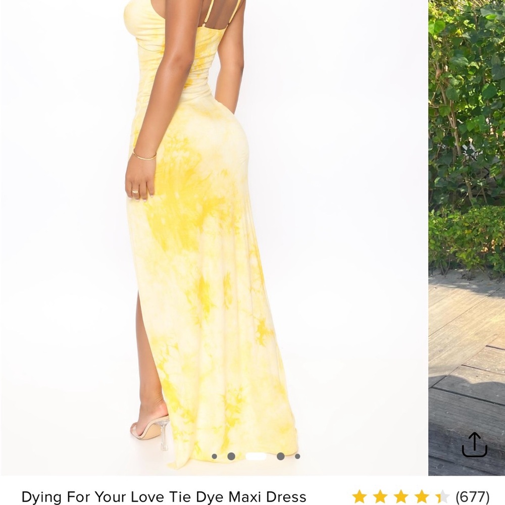 Long Yellow Dress